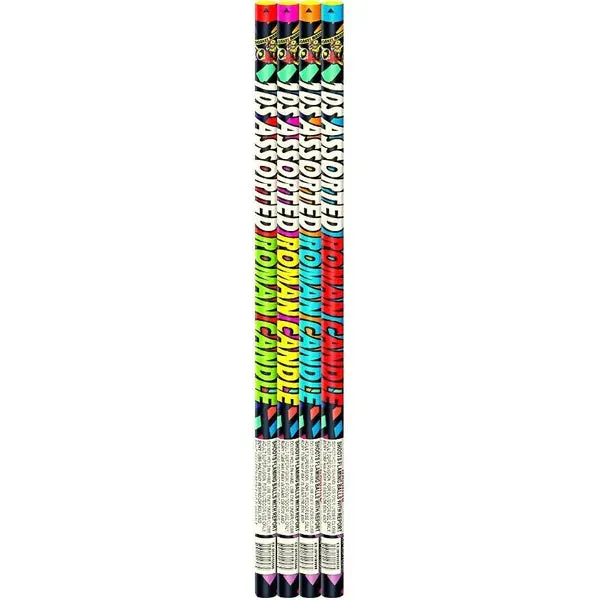 10s Assorted Roman Candles roman candle box