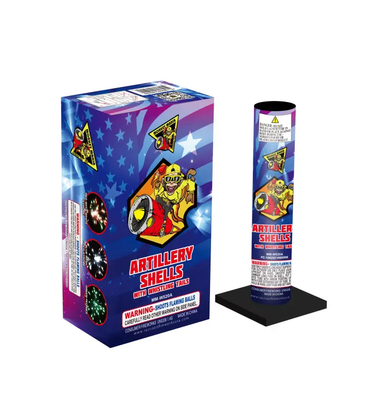 Artillery Shells With Whistling Tails artillery shells box