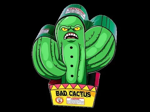 Bad Cactus fountain box