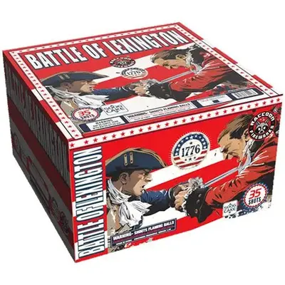 Battle of Lexington 500 gram cake box