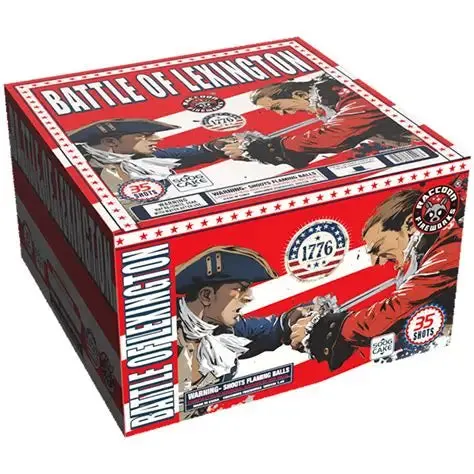 Battle of Lexington 500 gram cake box