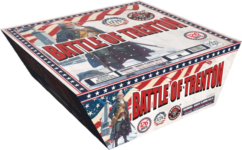 Battle of Trenton 500 gram cake box