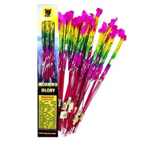 Black Cat Morning Glory sparklers box