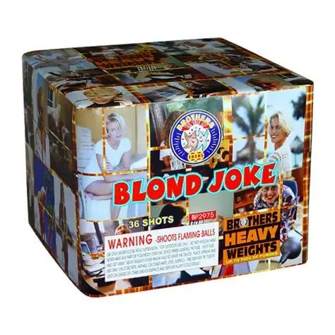 Blond Joke 500 gram cake box