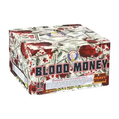 Blood Money 500 gram cake box