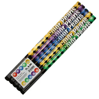 Color Pearl Roman Candles roman candle box