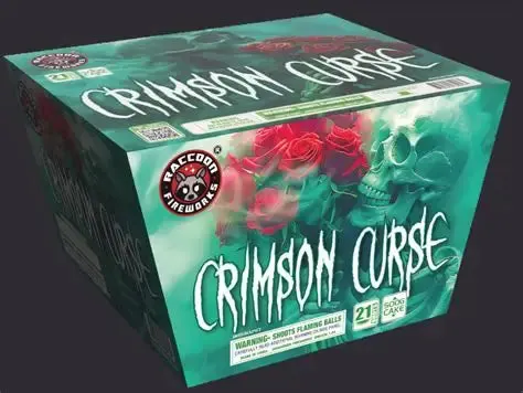 Crimson Curse 500 gram cake box