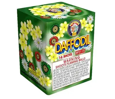 Daffodil novelty firework box