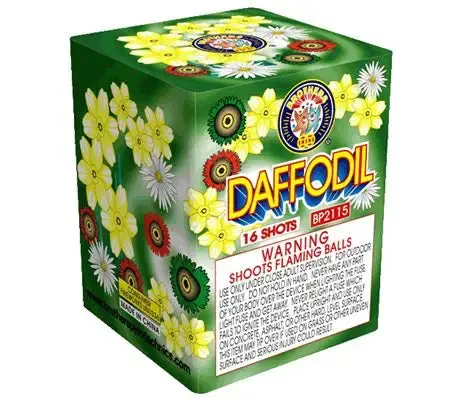 Daffodil novelty firework box