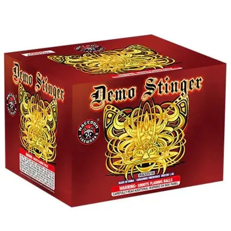Demo Stinger 500 gram cake box