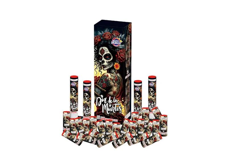 Día de los Muertos artillery shells box