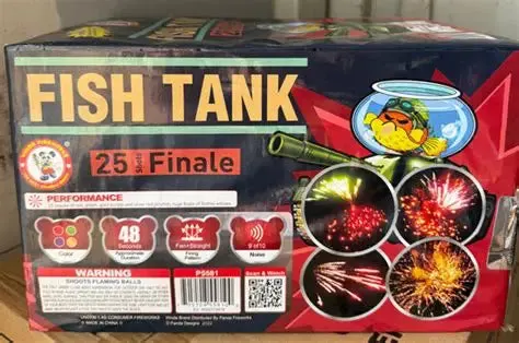 Fish Tank Finale 500 gram cake box
