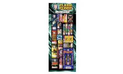 Flash Flood fireworks assortment box