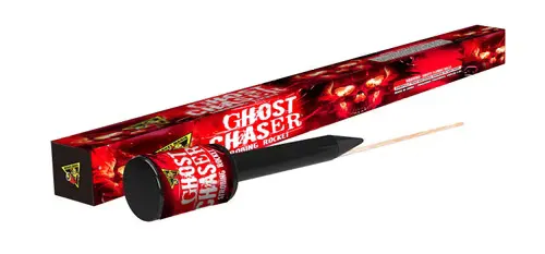 Ghost Chaser Strobing Rocket rocket box