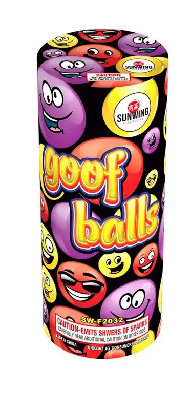 Goof Balls fountain box