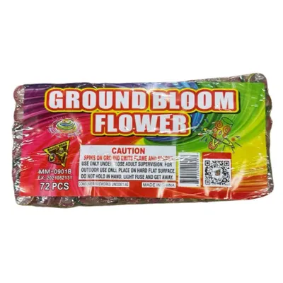 Ground Bloom Flower novelty firework box