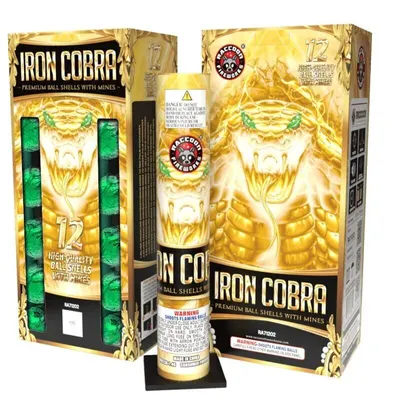 Iron Cobra artillery shells box
