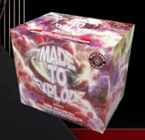 Made to Explode 500 gram cake box