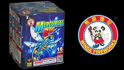 Mercurial Bee 200 gram cake box