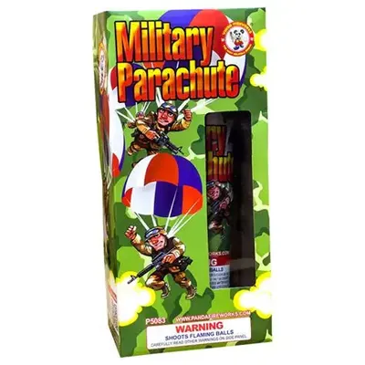 Military Parachute novelty firework box