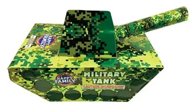 Military Tank 500 gram cake box