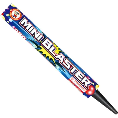 Mini Blaster novelty firework box