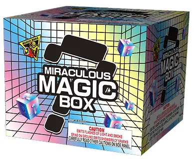 Miraculous Magic Box novelty firework box