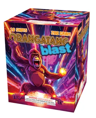 Orangatang Blast 200 gram cake box