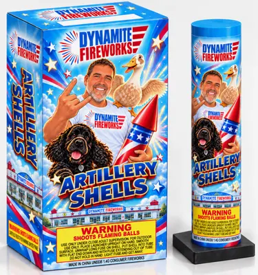 Patriot Pack Artillery Shells artillery shells box