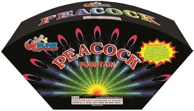 Peacock Fountain fountain box