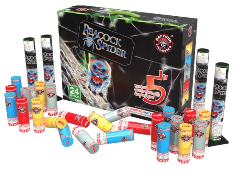 Peacock Spider artillery shells box