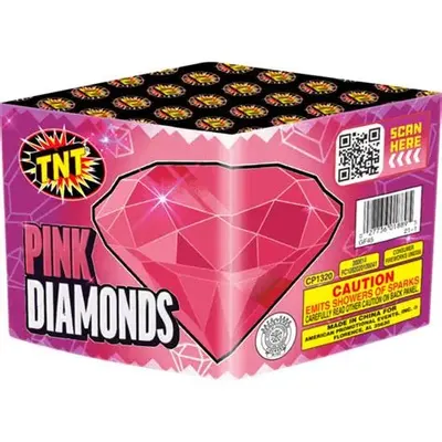 Pink Diamonds fountain box