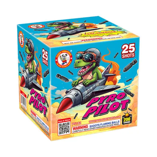 Pyro Pilot 200 gram cake box