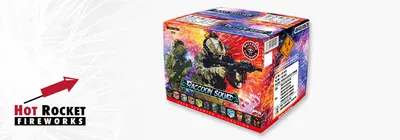 Raccoon Squad fireworks assortment box