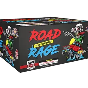 Road Rage 500 gram cake box