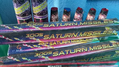 Saturn Missile Battery rocket box
