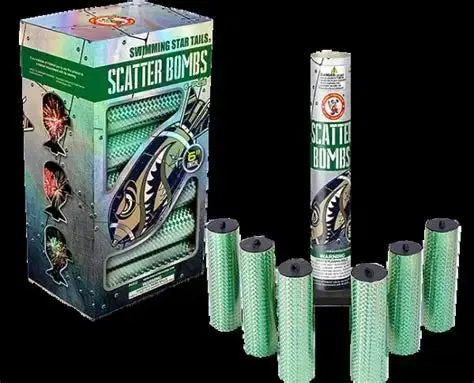 Scatter Bombs artillery shells box