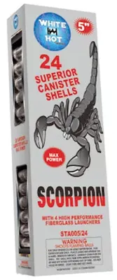 Scorpion Canister Shells artillery shells box