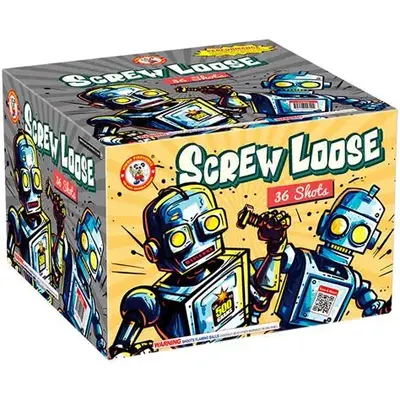 Screw Loose 500 gram cake box