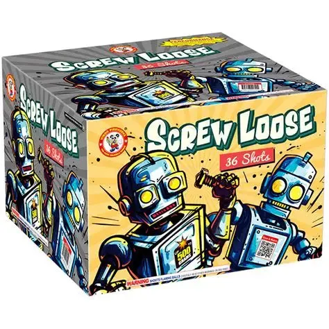 Screw Loose 500 gram cake box