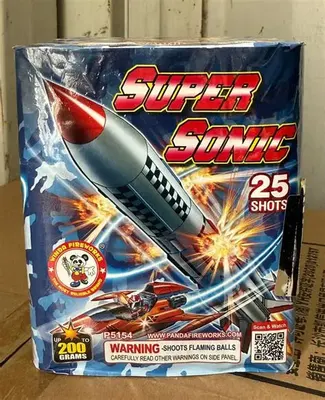 Super Sonic 200 gram cake box