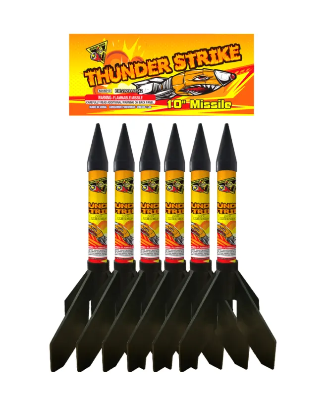 Thunder Strike missiles pack