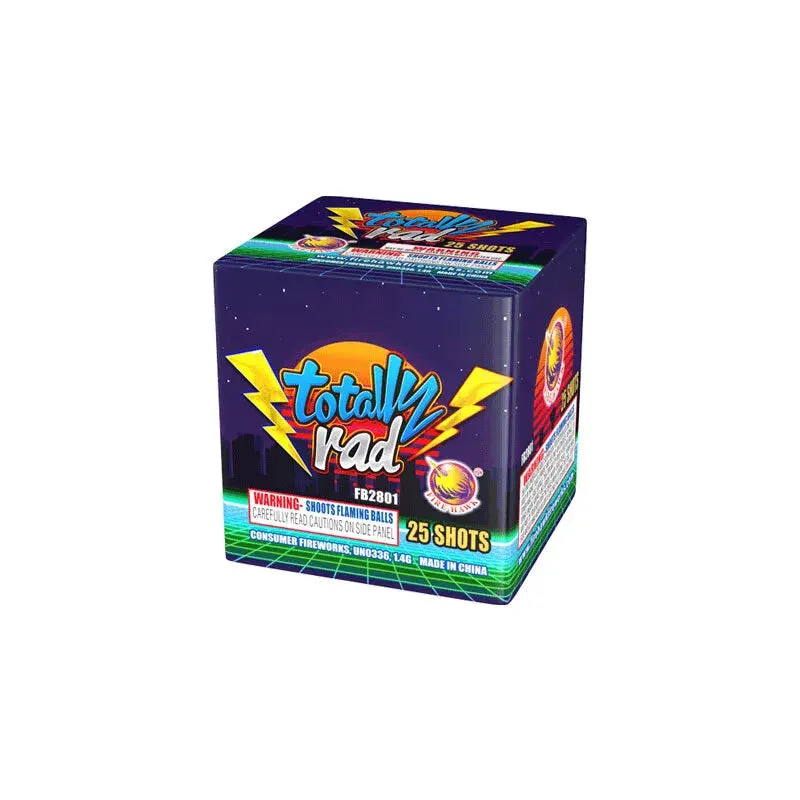 Totally Rad 500 gram cake box