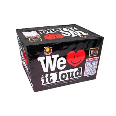 We Love It Loud 500 gram cake box