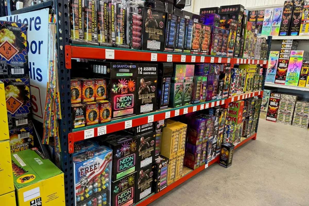Neon Rage and other aerial cakes on the shelf